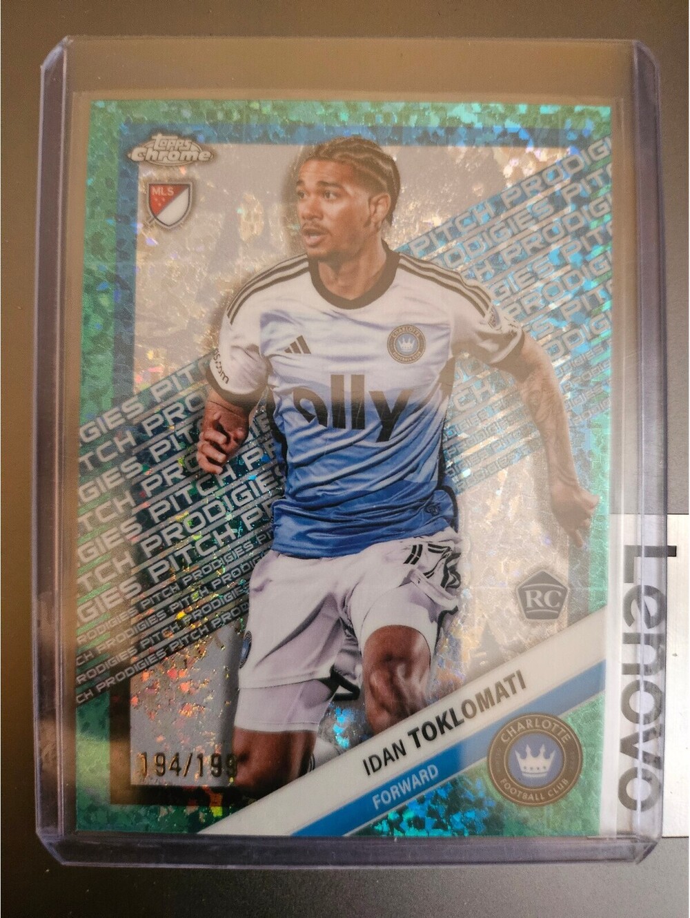 Idan Toklomati (RC) [AquaDiamonds Refractor] #199 - 2025 Topps Chrome MLS No/199